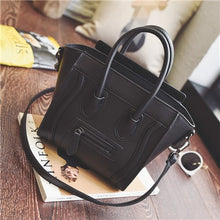 Load image into Gallery viewer, Trapeze Pu Leather Women Shoulder Bag