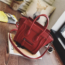 Load image into Gallery viewer, Trapeze Pu Leather Women Shoulder Bag