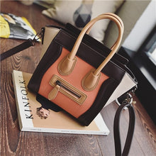 Load image into Gallery viewer, Trapeze Pu Leather Women Shoulder Bag