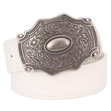 Load image into Gallery viewer, Retro Pattern Leather Women Belt