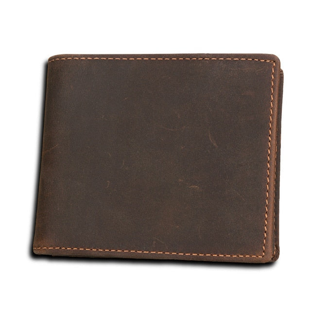 Vintage Genuine Leather Men Wallet