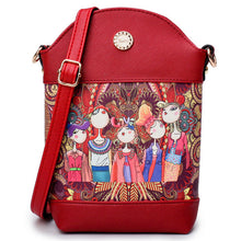 Load image into Gallery viewer, Retro Tote PU Leather Women Handbag