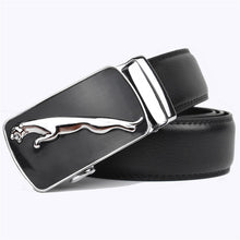 Load image into Gallery viewer, Jaguar Style Genuine Leather Men Belt