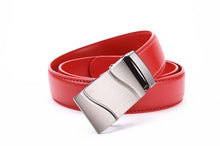 Load image into Gallery viewer, Jaguar Red Genuine Leather Men Belt