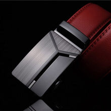 Load image into Gallery viewer, Jaguar Red Genuine Leather Men Belt