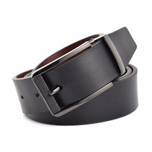 Load image into Gallery viewer, Black Leather Men Belt