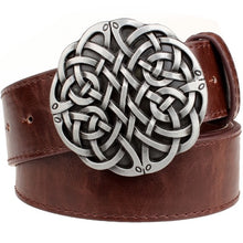 Load image into Gallery viewer, Weave stripe Pattern Leather Women Belt