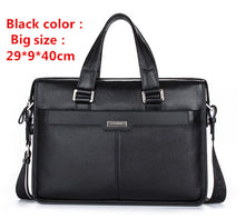 Load image into Gallery viewer, Good Bag Genuine Leather Men Briefcase