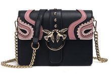Load image into Gallery viewer, Sajose Chain Leather Women Shoulder Bag