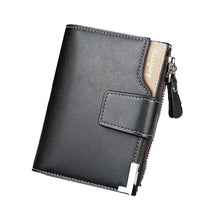 Load image into Gallery viewer, Business Zipper PU Leather Men Wallet