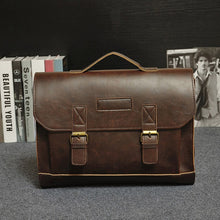 Load image into Gallery viewer, Horse PU Leather Men Briefcase