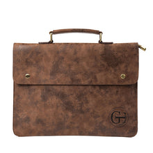 Load image into Gallery viewer, PU Leather Briefcase Men Bag