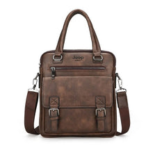 Load image into Gallery viewer, Jeep Soft Split Leather Men Briefcases