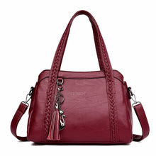 Load image into Gallery viewer, Genuine Leather Crossbody Women Handbag