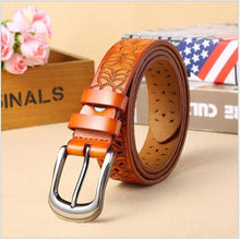 Load image into Gallery viewer, Genuine Leather Women Belt