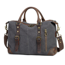 Load image into Gallery viewer, Casual Canvas Leather Women Shoulder Bag