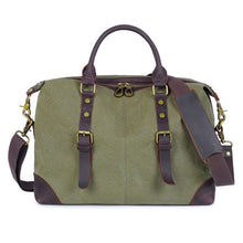 Load image into Gallery viewer, Casual Canvas Leather Women Shoulder Bag
