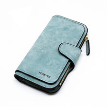 Load image into Gallery viewer, Zipper Leather Women Wallet