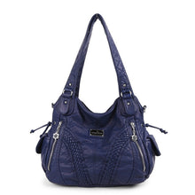 Load image into Gallery viewer, Hobos Tote Casual PU Leather Women Shoulder Bag