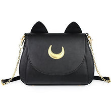 Load image into Gallery viewer, Cute Moon Leather Women Crossbody Bag
