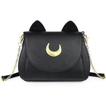 Load image into Gallery viewer, Cute Moon Leather Women Crossbody Bag