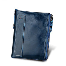 Load image into Gallery viewer, Portomonee Zipper Genuine Leather Women Wallet
