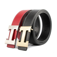 Load image into Gallery viewer, H Buckle Strap Men Belt