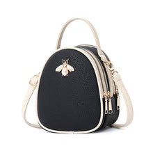 Load image into Gallery viewer, Bee Decoration PU Leather Women Handbag
