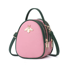 Load image into Gallery viewer, Bee Decoration PU Leather Women Handbag