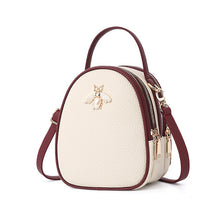 Load image into Gallery viewer, Bee Decoration PU Leather Women Handbag