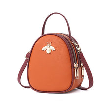 Load image into Gallery viewer, Bee Decoration PU Leather Women Handbag