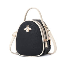 Load image into Gallery viewer, Bee Decoration PU Leather Women Handbag