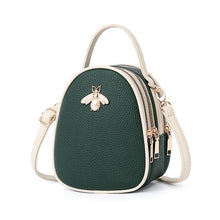 Load image into Gallery viewer, Bee Decoration PU Leather Women Handbag
