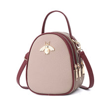 Load image into Gallery viewer, Bee Decoration PU Leather Women Handbag