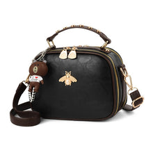 Load image into Gallery viewer, Bee Decoration PU Leather Women Handbag