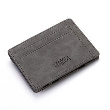 Load image into Gallery viewer, Zipper Slim Leather Men Wallet