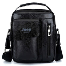 Load image into Gallery viewer, Jeep Vintage Leather Men Shoulder Bag