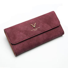 Load image into Gallery viewer, Antler Leather Women Wallet