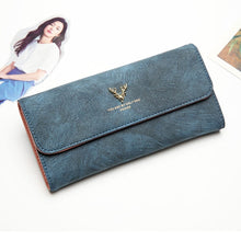 Load image into Gallery viewer, Antler Leather Women Wallet
