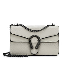Load image into Gallery viewer, Alligator Chain PU Leather Women Crossbody Bag