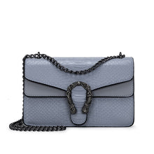 Load image into Gallery viewer, Alligator Chain PU Leather Women Crossbody Bag
