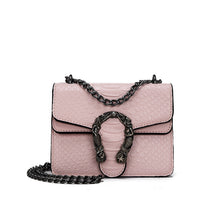 Load image into Gallery viewer, Alligator Chain PU Leather Women Crossbody Bag
