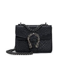 Load image into Gallery viewer, Alligator Chain PU Leather Women Crossbody Bag