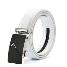 Load image into Gallery viewer, Buckle Genuine Leather Men Belt