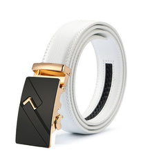 Load image into Gallery viewer, Buckle Genuine Leather Men Belt