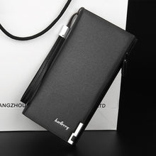 Load image into Gallery viewer, Baellerry Wristlet Leather Men Wallet