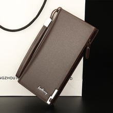 Load image into Gallery viewer, Baellerry Wristlet Leather Men Wallet