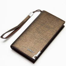 Load image into Gallery viewer, Baellerry Wristlet Leather Men Wallet