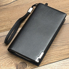 Load image into Gallery viewer, Baellerry Wristlet Leather Men Wallet