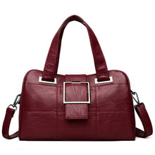 Load image into Gallery viewer, Boston Leather Women Handbag
